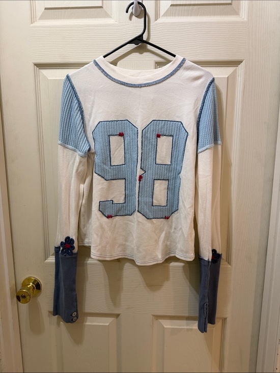 Free People Tops - NWT We The Free / Free People top with 98 Applique